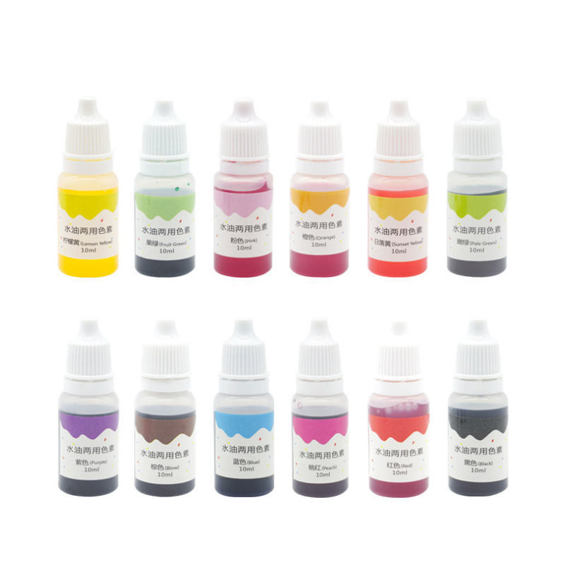 Soap Making Diy Kit - 10ml Handgemaakte Zeep Kleurstof Pigmenten Basiskleur