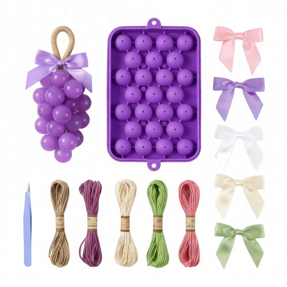 Soap Making Gifts - Druiven siliconen mal, fruit zeepmal, doe-het-zelf