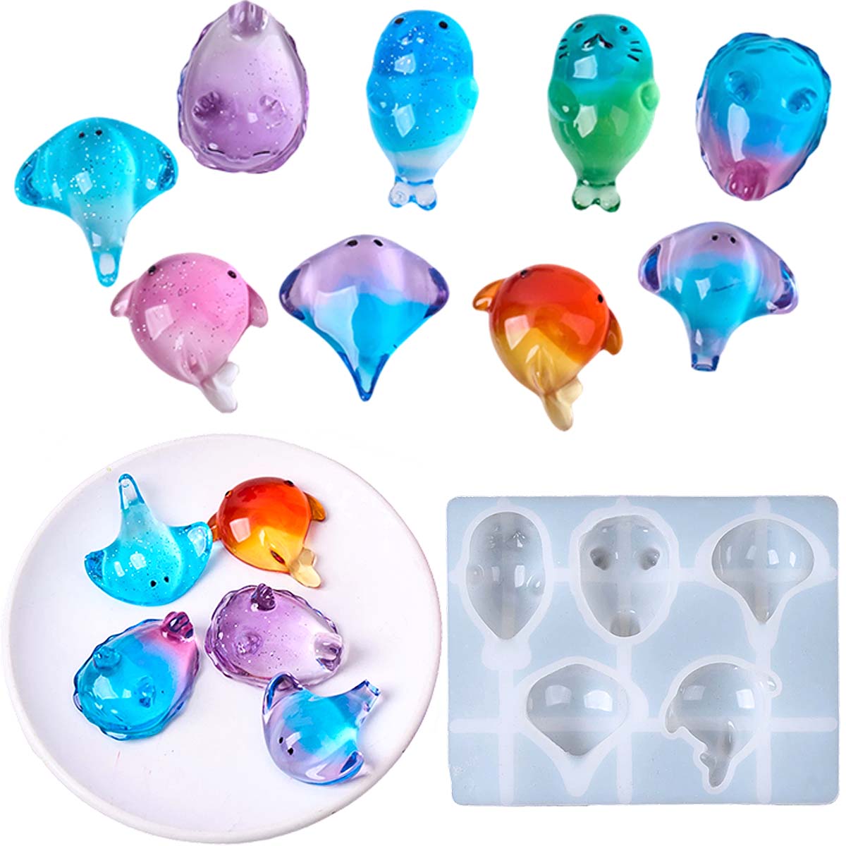 Soap Making Instructions - 3D Healing Kawaii Manta Ray Walvis