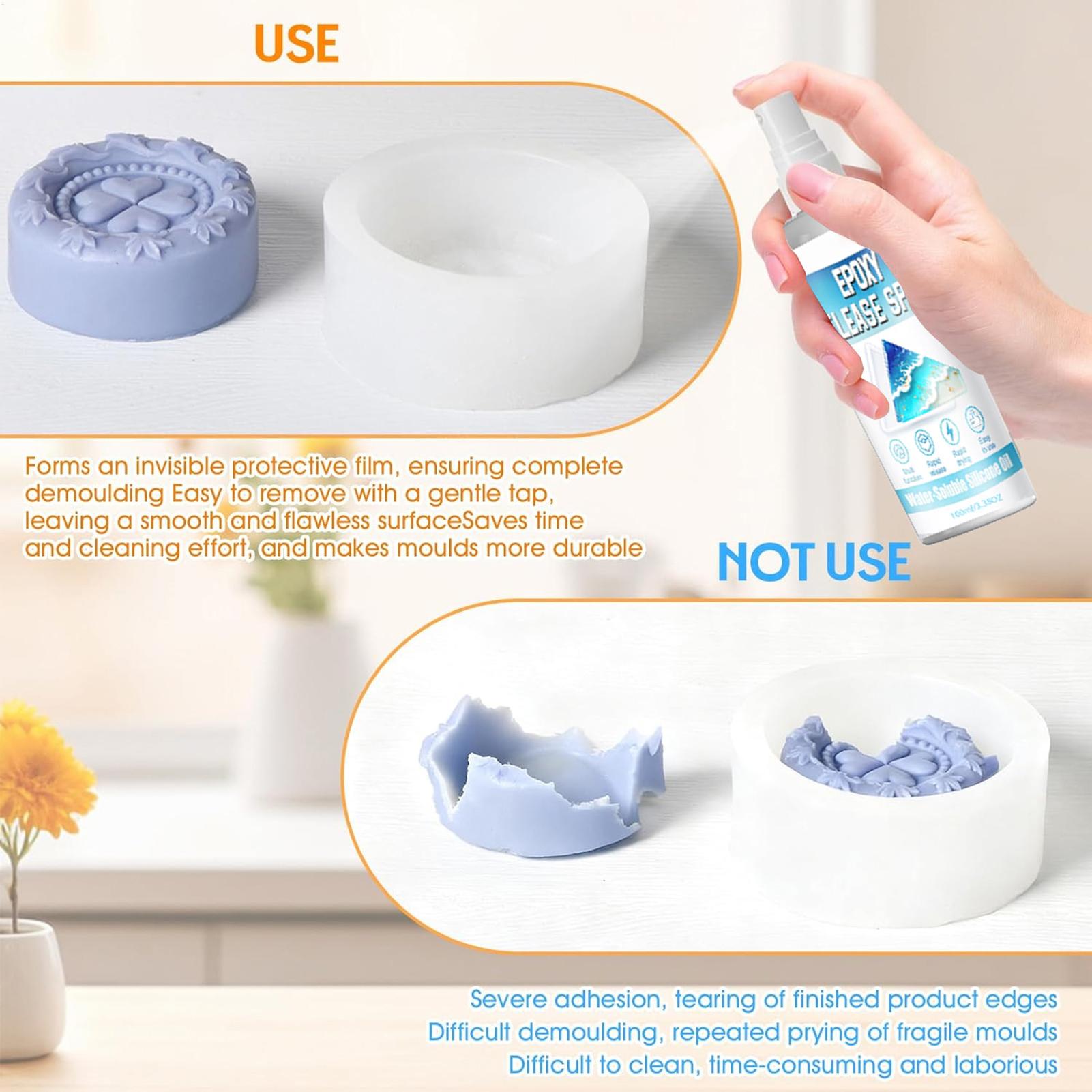 Siliconen ontvormspray Epoxy o - Soap Making Ins recensie en prijs