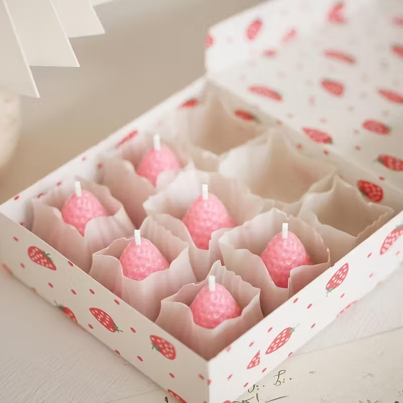 Aardbei siliconen kaarsvorm vo - Soap Making Ins recensie en prijs