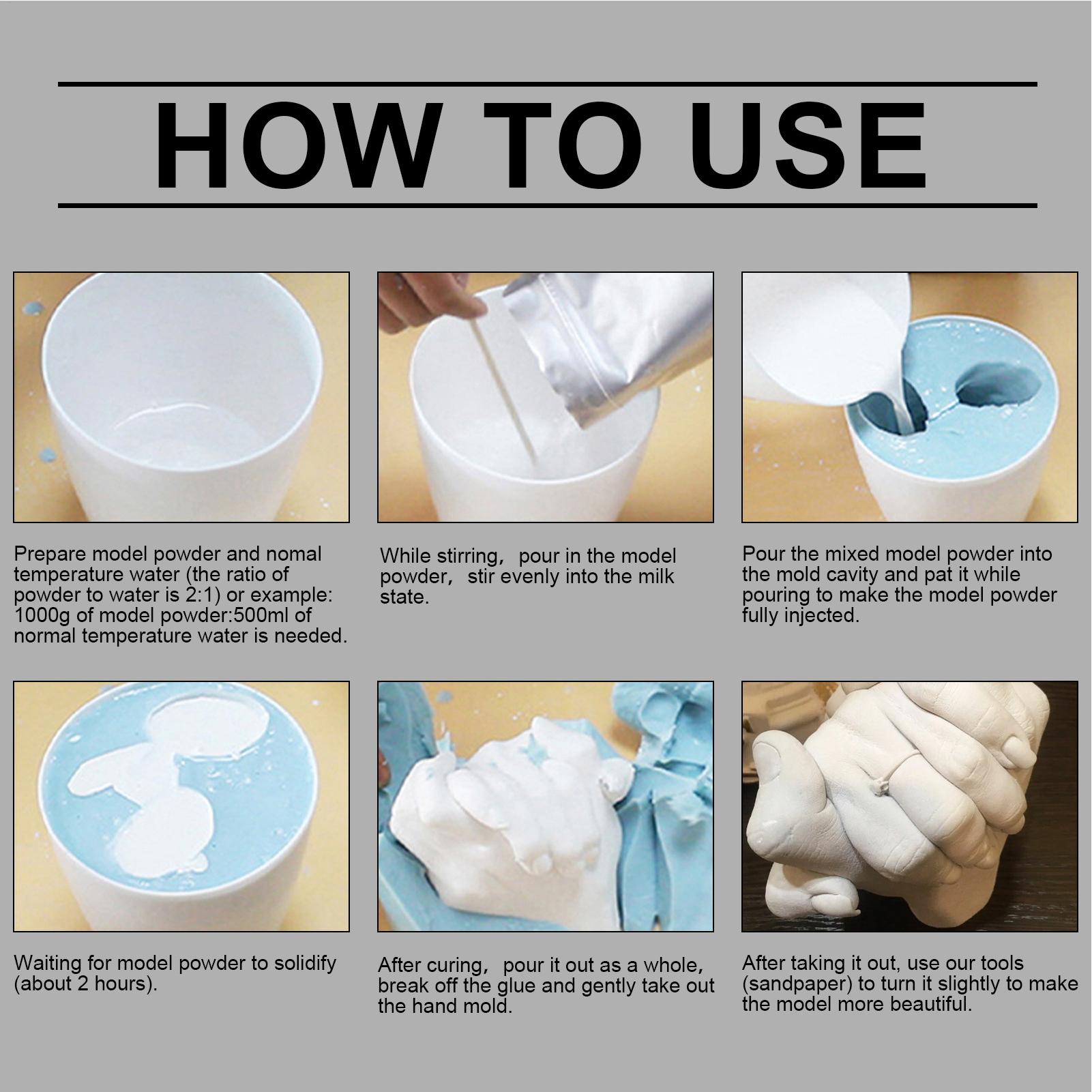 Baby Hand- en Voetafdruk Gipss - Soap Making Ins recensie en prijs