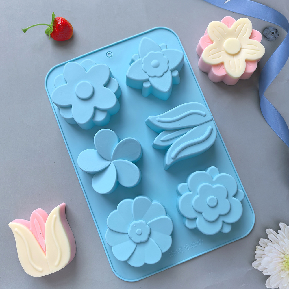 Soorten siliconen bloemvormen, - Soap Making Kit For Beginners recensie en prijs