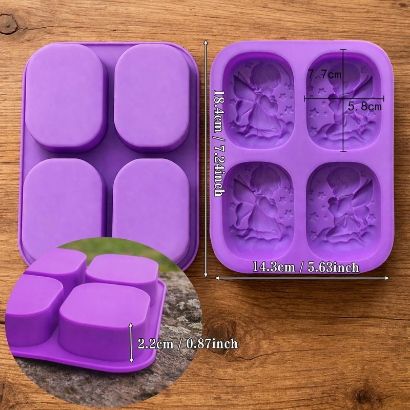 Engel siliconen mal voor zeep  - Soap Making Kit For Beginners recensie en prijs