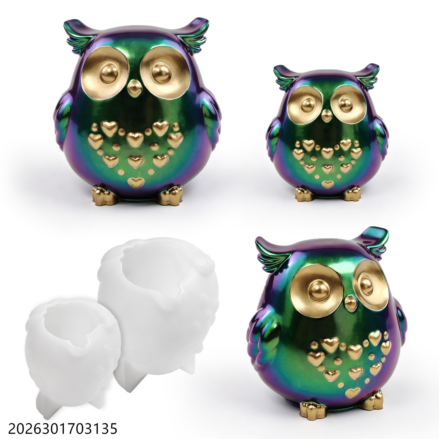 Uil siliconen mal 3D vogelvorm - Soap Making Instructions recensie en prijs